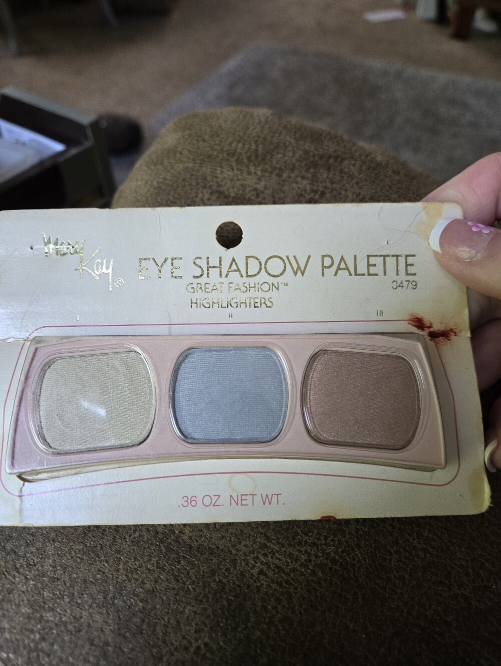 Mary Kay Eye Shadow Palette Great Fashion Highlighters .36 oz Vintage NIP 0479